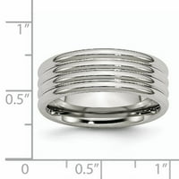 Veličina venčanog prstena od nehrđajućeg čelika za vjenčanje 6. Man modni nakit za tatu muške poklone