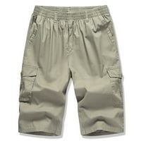 CLLIOS MENS CARGO SHORTS Big i visoki multi džepovi kratke hlače na otvorenom vojne kratke hlače izdržljive