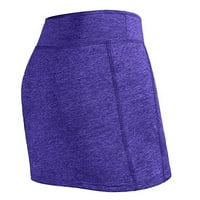 Teniske suknje za žene sa džepovima visokog struka atletskih golf skroz