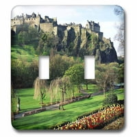 3Drose dvorac u Edinburgh Scotland - dvostruki preklopni prekidač