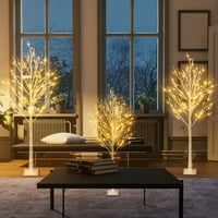 Stablo za noge, LED svjetla, topla bijela, za dom, festival, zabavu i božićnu dekoraciju, unutarnju
