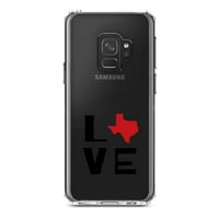 Distinconjnk Clear Shootofofofofofoff Hybrid futrola za Samsung Galaxy S - TPU branik akrilni zaštitni