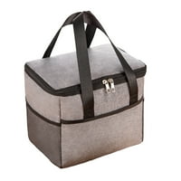 Finelylove izolirane vrećice za ručak za žene muškarci - mogući otporni otvor za ručak, trajna torba