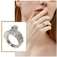 Prstenovi za dijamantni prsten za roze, dijamantni prsten za valentinovo, ružičasti prsten, dijamant,