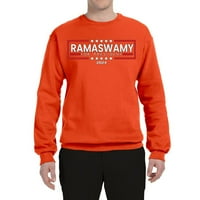 Divlji Bobby Ramaswamy za predsjedničke zvijezde Crveno-bijelo političko unise point-košulja, narančasta,