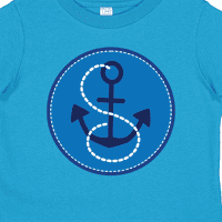 Inktastični nautički sidro jedrenje poklon malih dječaka ili majica mališana
