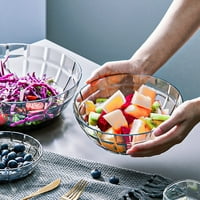 Juhai Salat Bowl Eko-prijateljski kapacitet plastični snack posluživanje salata za dom