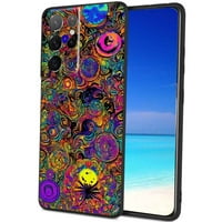 Kompatibilan sa Samsung Galaxy S ultra telefonskom futrolom, apstraktno-psihodelia-hippie - Case Silikon