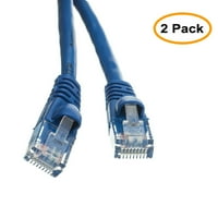 Edragon Pack, Cat5e plavi Ethernet patch kabel, bezobziran oblikovani čizmu, stopala