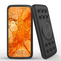 Qi bežični prijenosni punjač za Samsung Galaxy S FE bateriju sa touch alatom - Amber Marble