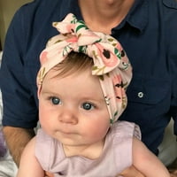 Pamuk mekano novorođenče cvjetni uzorak pletiva ljepce djevojke za spavanje kapa za bebe hat za bebe turban elastična kapa