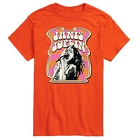Janis Joplin - stil postera - Muška grafička majica kratkih rukava
