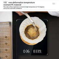 3kg 0,1g High Precision Elektronska digitalna kafa LED kuhinja Precizan voćni nakit Početna Vaganje mjernih alata