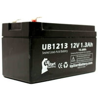 - Kompatibilna baterija Douglas DG1212F - Zamjena UB univerzalna zapečaćena olovna kiselina - uključuje f do f terminalne adaptere