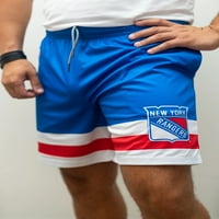 New York Rangers Mesh Hokejske kratke hlače
