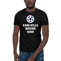 Tri ikona Earlville Soccer mama kratkih rukava pamučna majica po nedefiniranim poklonima