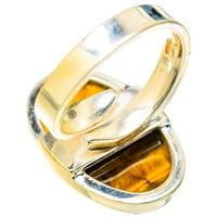 Velika veličina tigrastih prstena za oči - Ručno rađena boho vintage nakit zvona127765