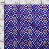 Onuone viskoza šifon kraljevska plava tkanina azijska cvjetna haljina materijal materijal tkanina za