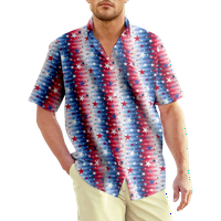 Muška košulja Havajska stila Šarena umjetnost Oslikana animacija Ispiši ljetnu majicu za odrasle za