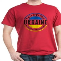 Cafepress - Mir Love Ukrajina majica - pamučna majica