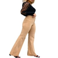 Sutnice žene zaluđene pantalone za oblikovanje u dnu pantalone