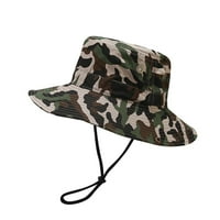 Outdoor Boonie šešir široki rub prozračan ribolov sunčani šešir za muškarce, vodootporni široki ružni