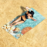 Meitianfacai ručnik za plažu Microfiber - prevelizirani putni ručnici - lagani kompaktni pribor za plažu