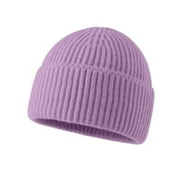 Pletene granične kape za žene Skijalice topli mekani zimski šeširi