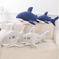Slatka simulirana morski pas riba plišana igračka mekani jastuk za lutke jastuk