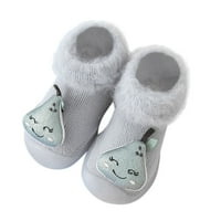 DMQupv cipele za djevojčice 12-mjeseci dječaci djevojke cipele prve šetače zadebljane tople slatke crtane