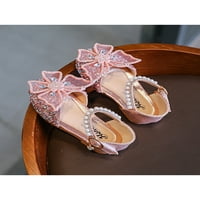 Crocowalk djevojke ravne sandale Bowknot princeze cipele zatvorene haljine sa sandalom djevojke d'orsay