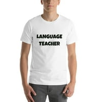 Jezik učiteljica Zabavna stil kratkih rukava pamučna majica od nedefiniranih poklona