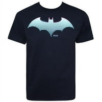 Batman 111037-XXL Batman Muška majica Neon Simbol - 2xL