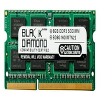 8GB RAM memorija za Apple Mac Mini Mac Mini 2.5GHz dual-core Intel Core I - kasni crni dijamantski modul DDR SO-DIMM 204PIN PC3- 1600MHz nadogradnja