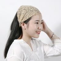 Farfi Fashion Women Wide Wide glava za glavu elastična oprema za pranje kose
