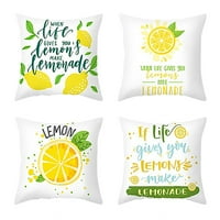 Koaiezne limun Ljeto Početna Sofa Cover Dekorativni jastuk jastuk