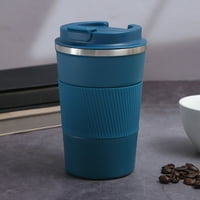 Bluethy 380ml Kup za kavu Veliki kapacitet Dobra brtvljenje nepropusno nepropusno nehrđajuće od nehrđajućeg