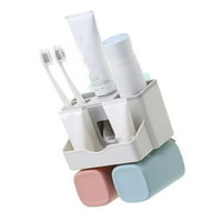 Teng Hong Hui u držaču četkica za zube Postavite automatsko staklo za zube za zube za zube četkica za