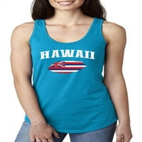 Normalno je dosadno - ženski trkački rezervoar, do žena veličine 2xl - havaii zastava