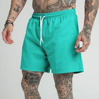 Odjeća za mračne kratke hlače Muške muške multifunkcionalne minute hlače od pune boje plaža Sportske