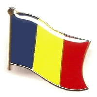Rumunije Jednostavni zastave Igle, rumunska pin značka
