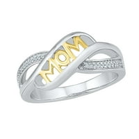 Frehsky prstenovi mama slova ljubav dvostruko kolor prsten ženska izjava prstenovi majke prstenje mama