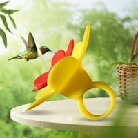 Prsten za hranilice za ptice Dizajn cvijeća Hummingbird vodeći pića za vodu za hranjenje ptica