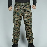 Edvintorg Men Camuflage Cargo Hlače Radne pantalone Cleariance Casual Plus veličine Muške hlače Višestruki