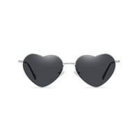 Party Hesxuno Bazen favorizira sunčane naočale u obliku srca, prozirne bombonske boje bez okvira bez
