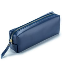 Kožna torbica za novčiće za žene za žene mini promene putovanja novčanik, tamno plava