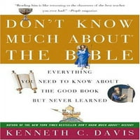 Unaprijed u vlasništvu ne znaju puno o Bibliji: Sve što trebate znati o dobru knjigu, ali nikad nije