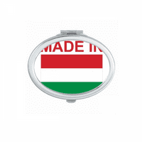 Mađarska Država Vole Ovalno ogledalo Portable Foll ručne šminke dvostruke bočne naočale