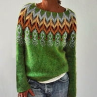Viikei Womens Dukseljenici Cardigan džemperi za žene za uklanjanje 5 dolara. Ženska boja okruglog vrata