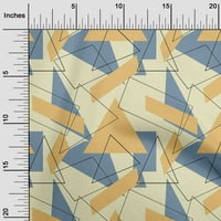 Onuone pamuk poplin tkanina pravokutnik i trokut geometrijski otisak šivaći tkaninu bty wide